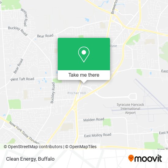 Mapa de Clean Energy