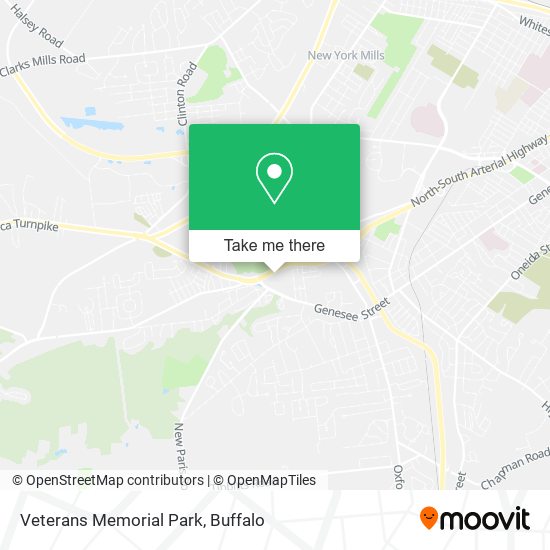 Veterans Memorial Park map