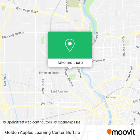 Mapa de Golden Apples Learning Center
