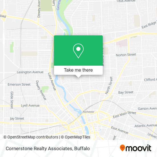 Mapa de Cornerstone Realty Associates