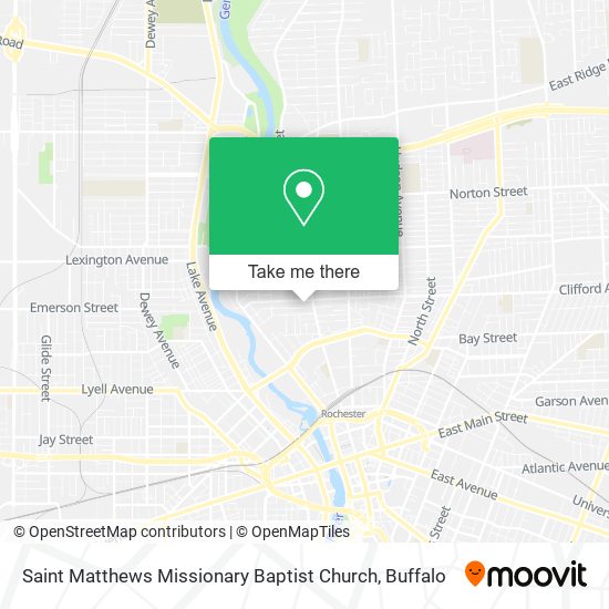 Saint Matthews Missionary Baptist Church map