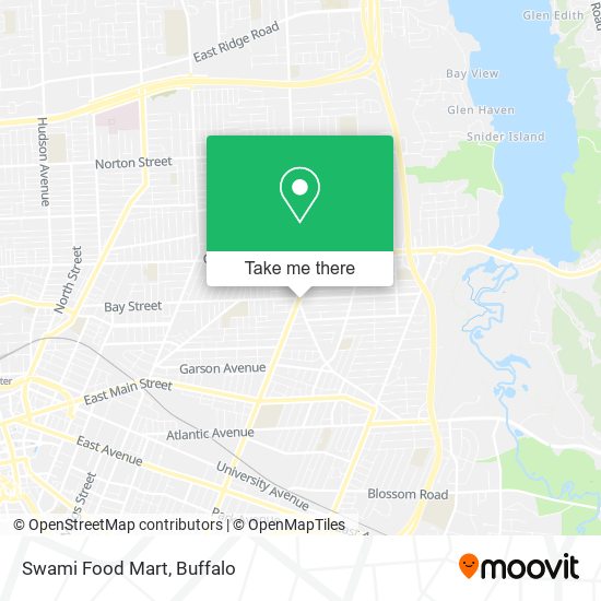 Mapa de Swami Food Mart