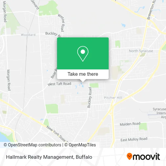 Hallmark Realty Management map