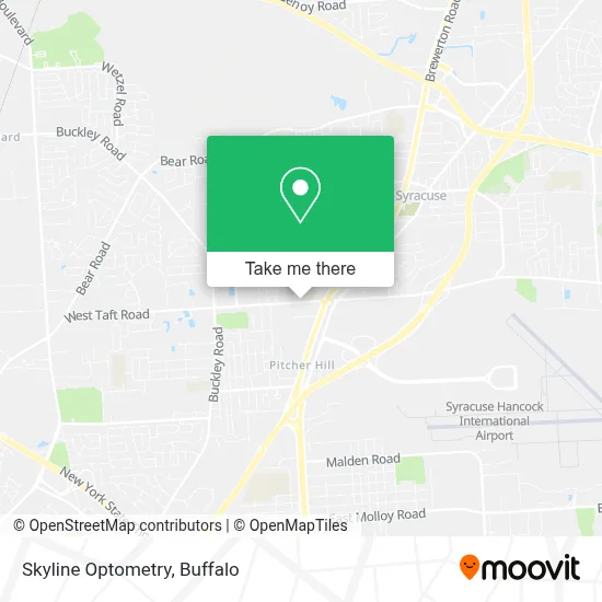 Skyline Optometry map