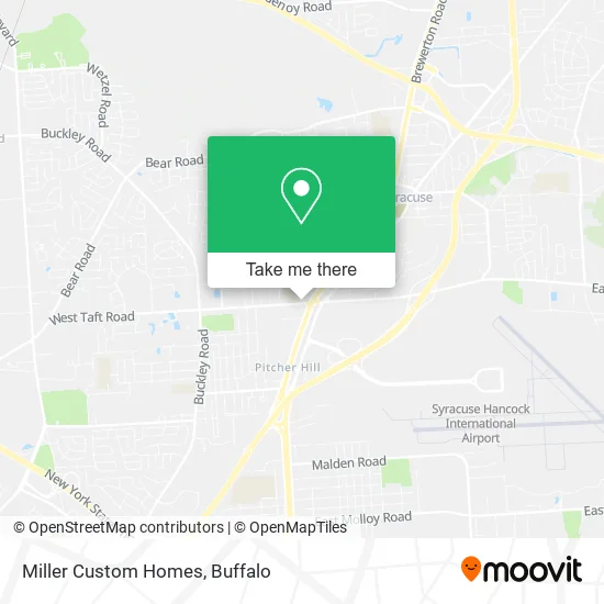 Miller Custom Homes map