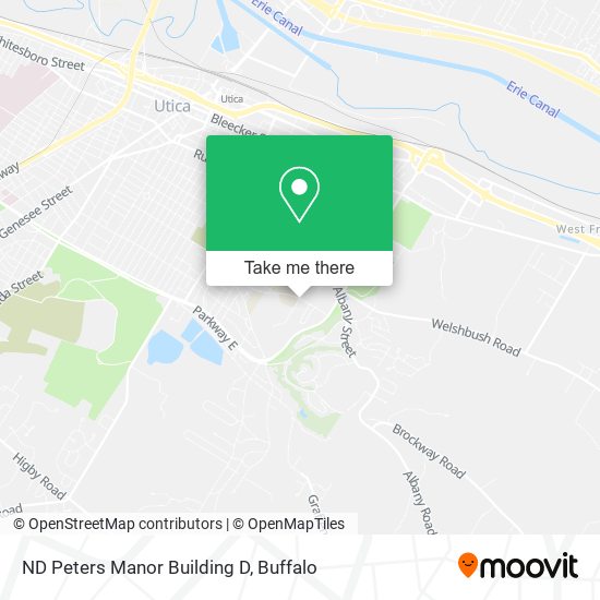 ND Peters Manor Building D map
