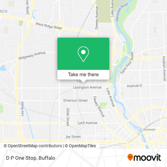 Mapa de D P One Stop