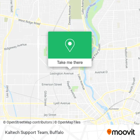 Kaltech Support Team map