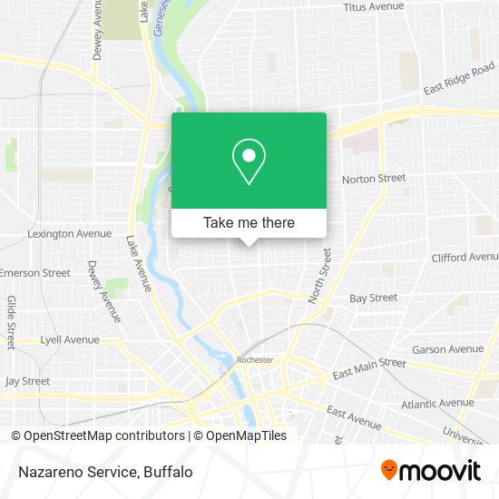 Mapa de Nazareno Service