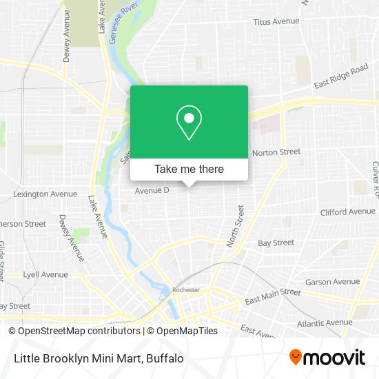 Little Brooklyn Mini Mart map