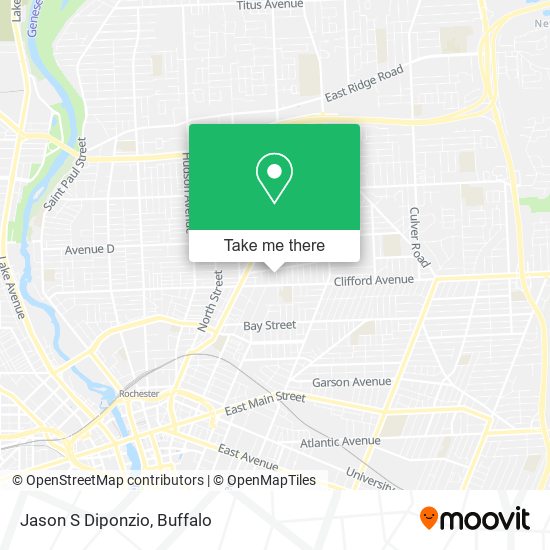 Mapa de Jason S Diponzio