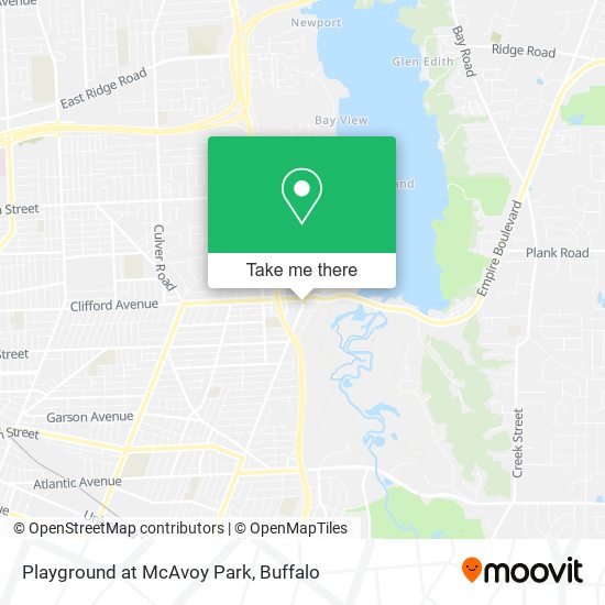 Playground at McAvoy Park map