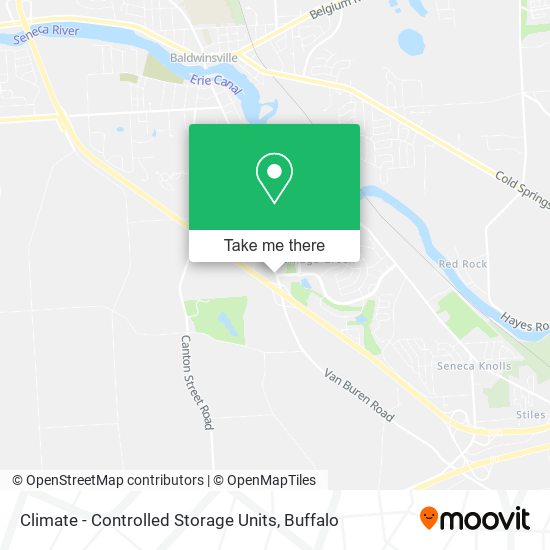 Mapa de Climate - Controlled Storage Units