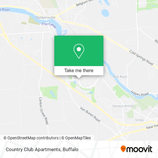 Country Club Apartments map
