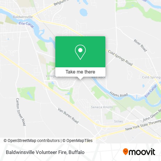 Baldwinsville Volunteer Fire map