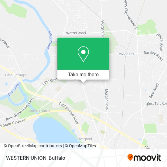 Mapa de WESTERN UNION