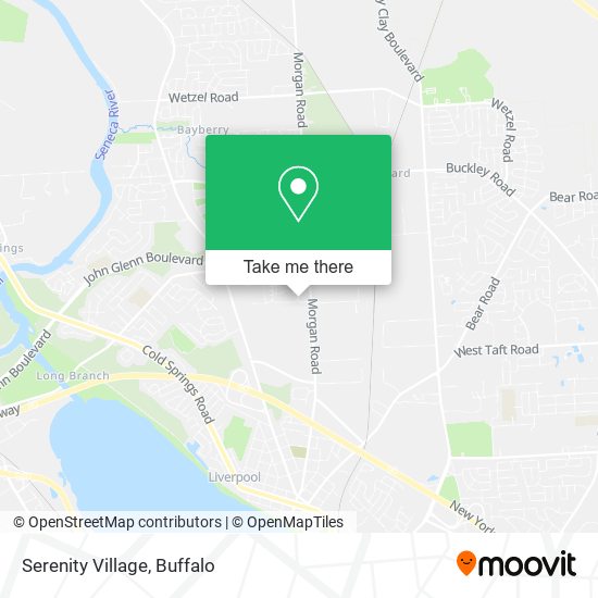 Mapa de Serenity Village