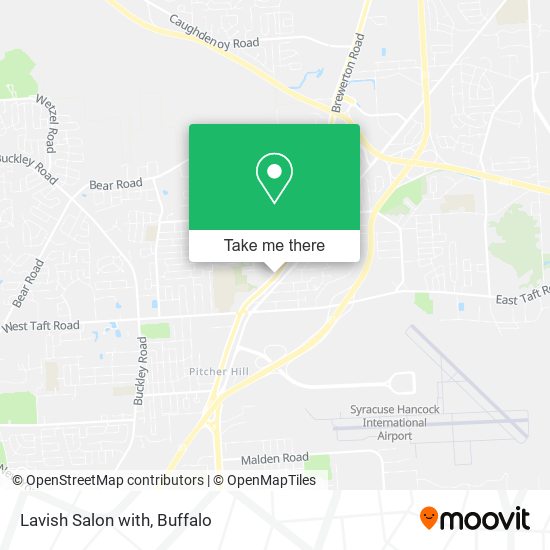 Mapa de Lavish Salon with