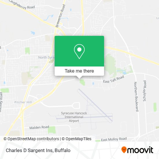Charles D Sargent Ins map