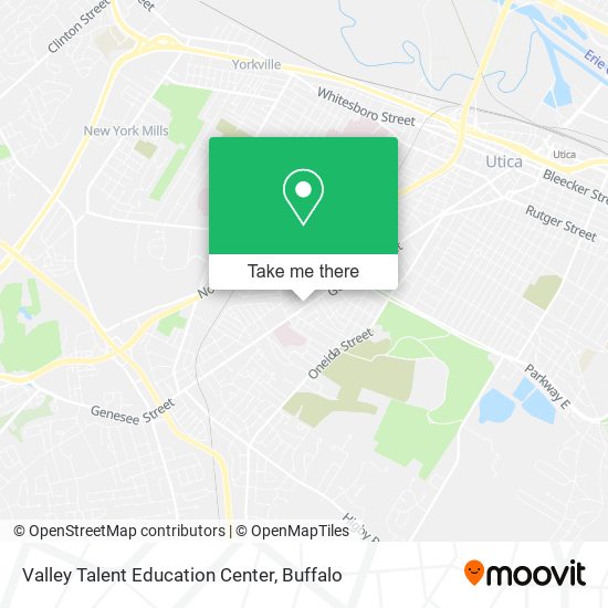 Valley Talent Education Center map