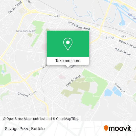 Mapa de Savage Pizza