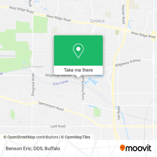 Mapa de Benson Eric, DDS