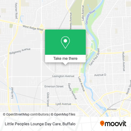 Mapa de Little Peoples Lounge Day Care