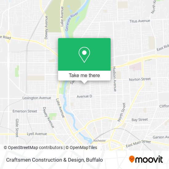 Mapa de Craftsmen Construction & Design