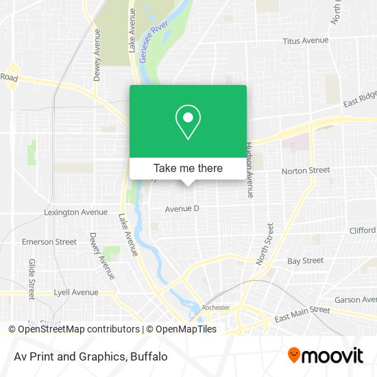 Mapa de Av Print and Graphics