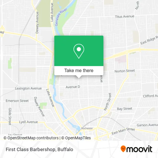 First Class Barbershop map
