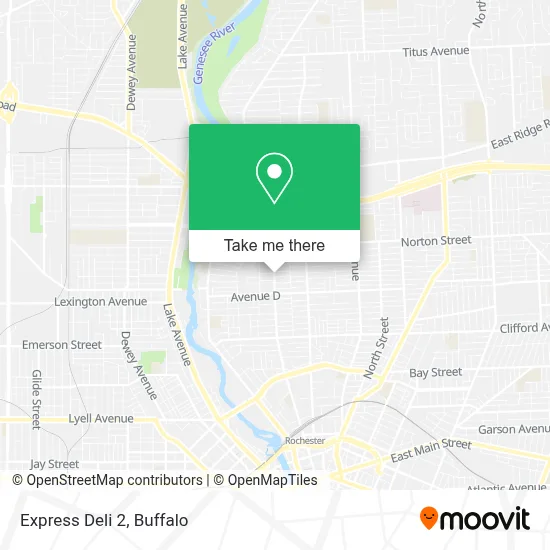 Express Deli 2 map