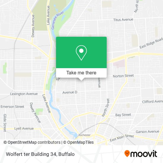 Mapa de Wolfert ter Building 34