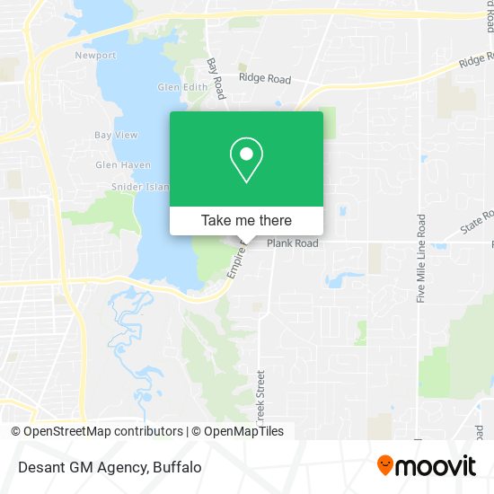 Mapa de Desant GM Agency