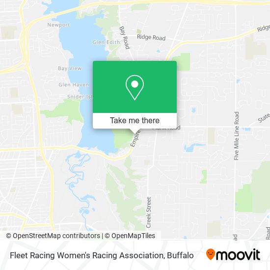 Fleet Racing Women's Racing Association map