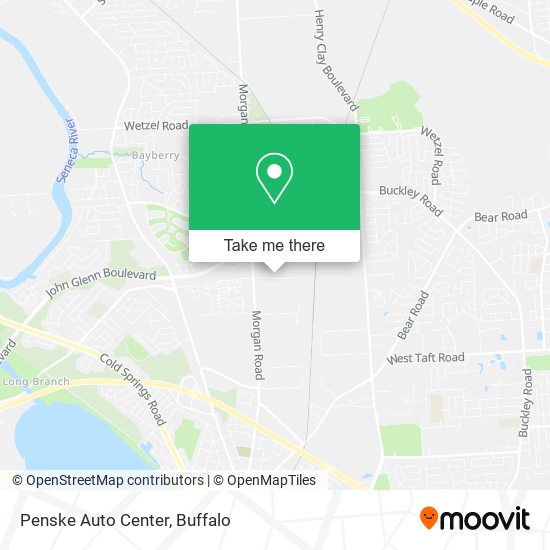 Mapa de Penske Auto Center