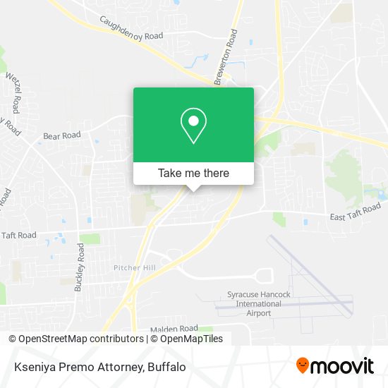 Kseniya Premo Attorney map