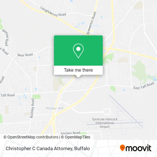 Mapa de Christopher C Canada Attorney