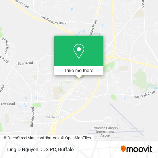 Tung D Nguyen DDS PC map