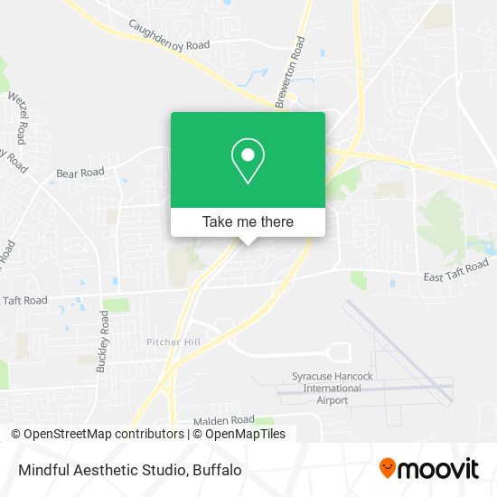 Mindful Aesthetic Studio map