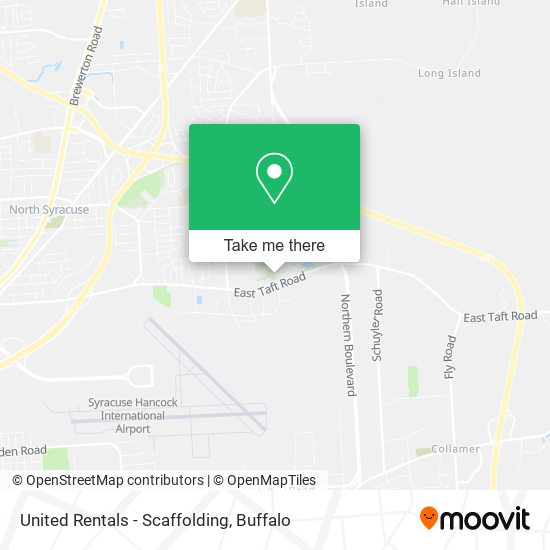 Mapa de United Rentals - Scaffolding