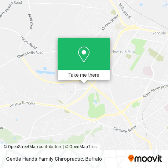 Gentle Hands Family Chiropractic map
