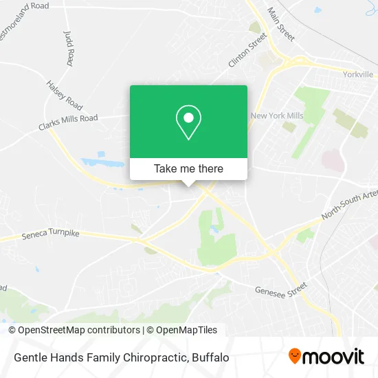 Gentle Hands Family Chiropractic map