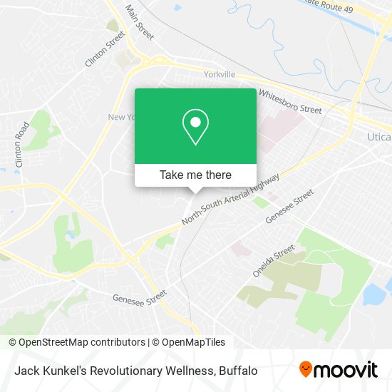 Mapa de Jack Kunkel's Revolutionary Wellness