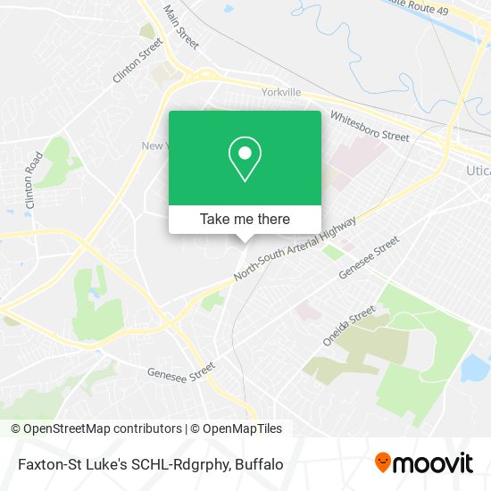 Faxton-St Luke's SCHL-Rdgrphy map