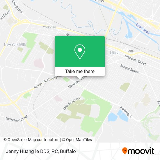 Jenny Huang le DDS, PC map