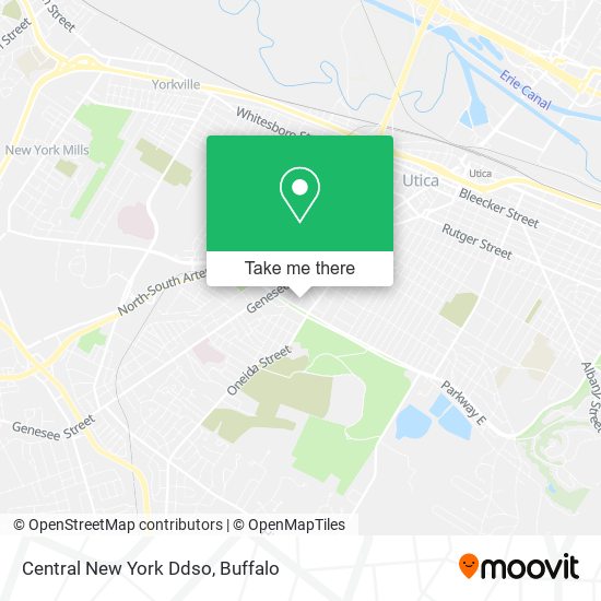 Central New York Ddso map