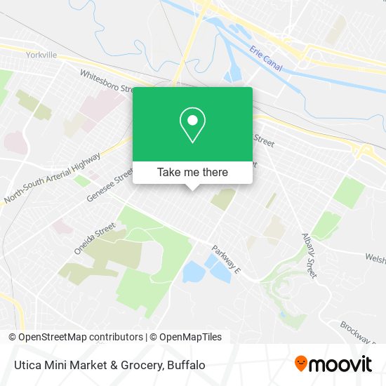 Mapa de Utica Mini Market & Grocery