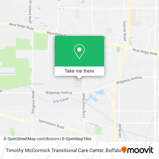 Timothy McCormick Transitional Care Center map
