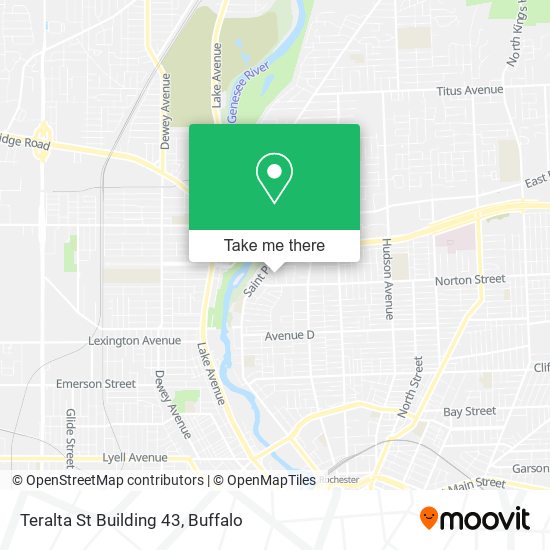 Teralta St Building 43 map