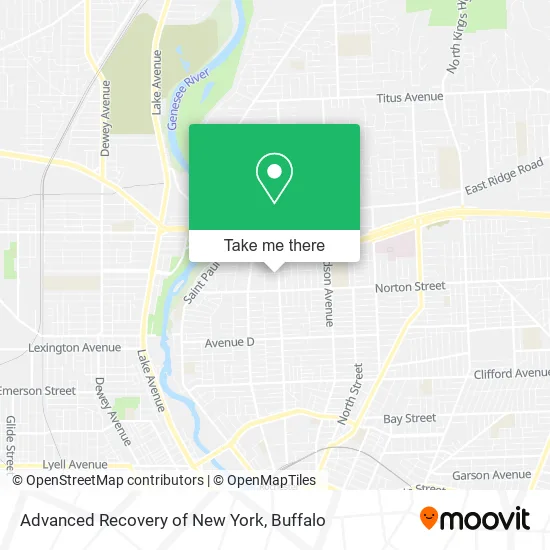 Advanced Recovery of New York map